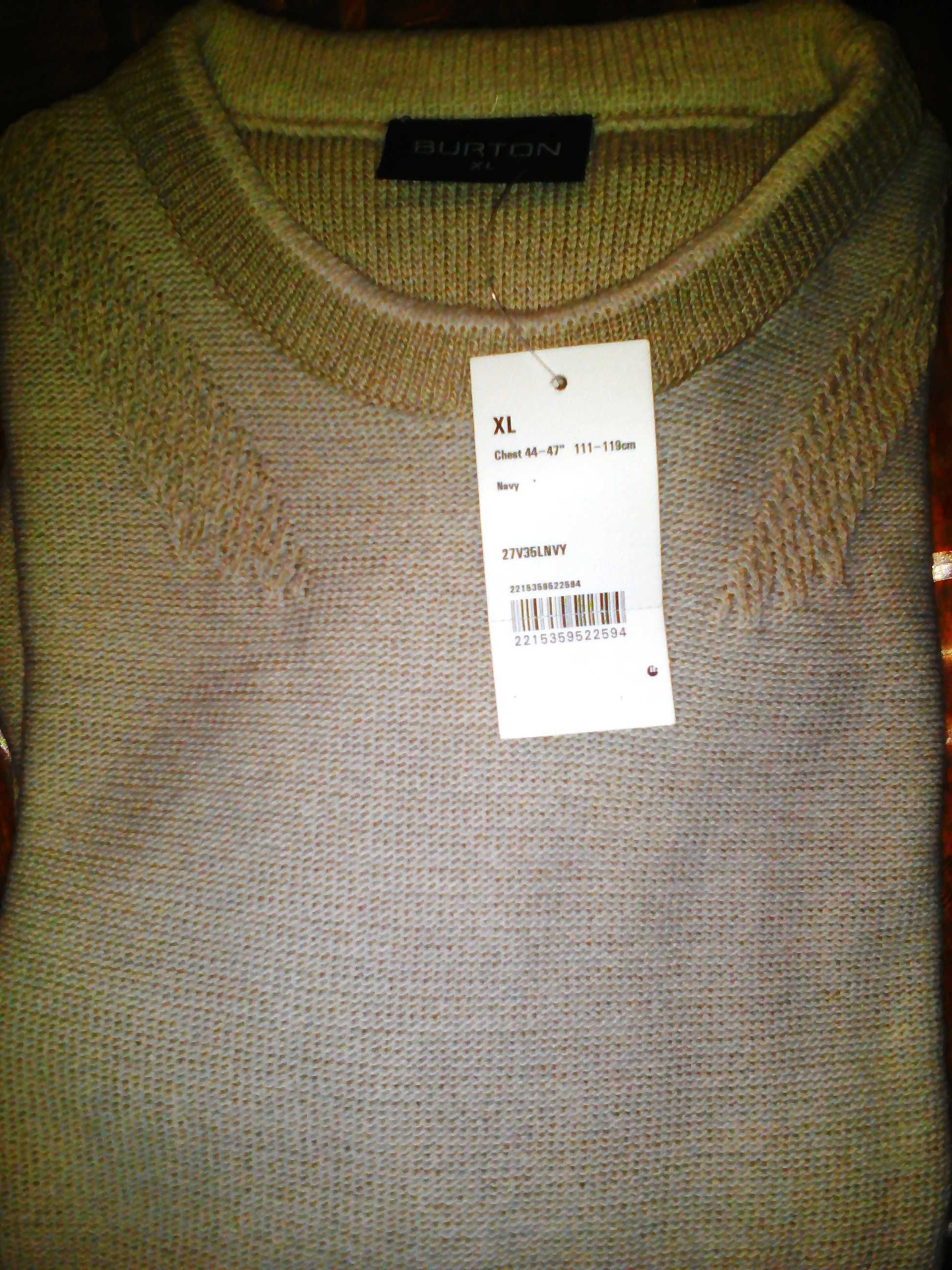 "Burton"-Мъжки пуловер XL