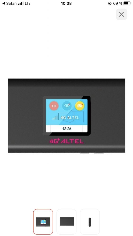 Wi Fi алтел модем 4g
