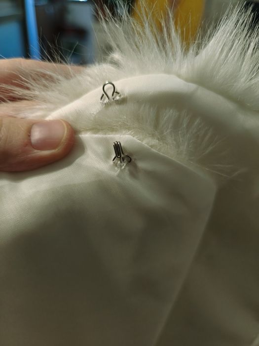 Bolero blana artificiala alba