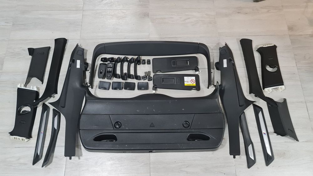 Pachet M interior trim buton parasolare stâlp tapiserie BMW 3 f30 f31