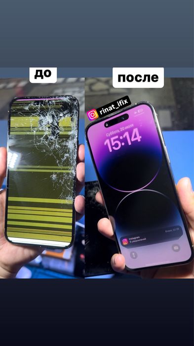 Дублика Дисплей на Iphone 13pro max/14 pro/14 pro max/15 pro max/16pro