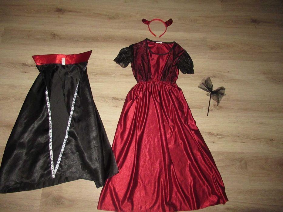 ХЕЛОУИН костюм/ рокля --в 4 части--116/122 номер