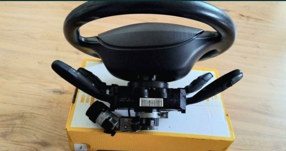 Мултифункционален волан с аербег airbag и лентов кабел + лост за мигач