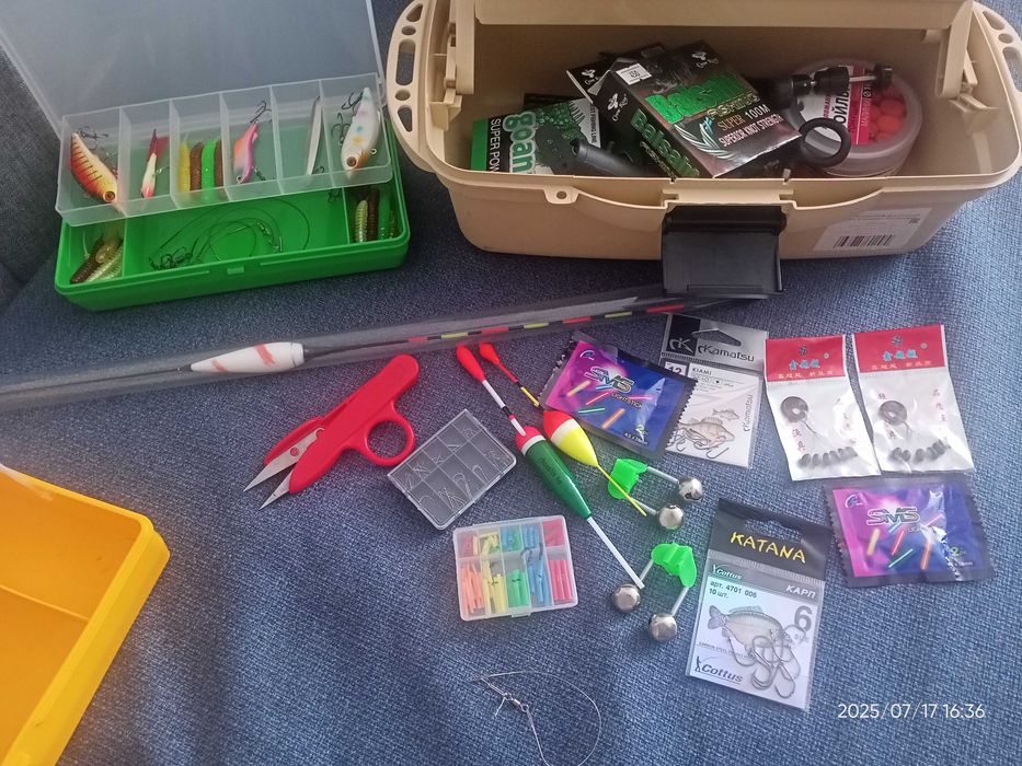 ПРОДАМ ВСЕ рыболовные снасти