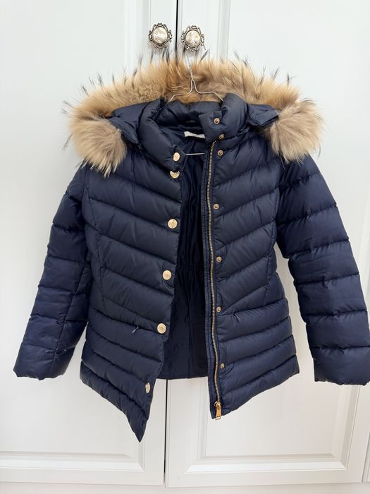 Liu Jo -Geaca de puf pentru copii, guler blana naturala 140cm (10 ani)