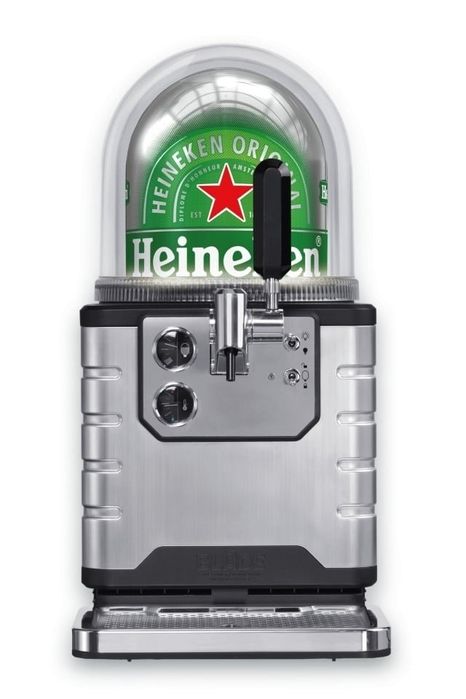 Dozator bere Heineken sau Bira Moretti