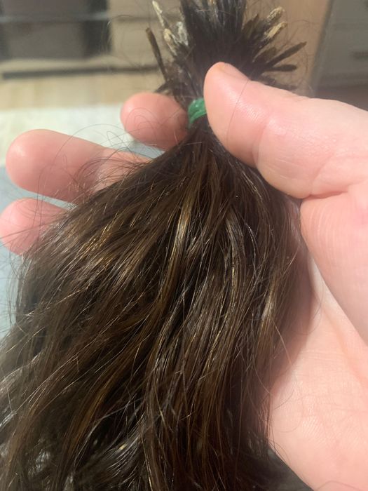 Естествена къдрева коса