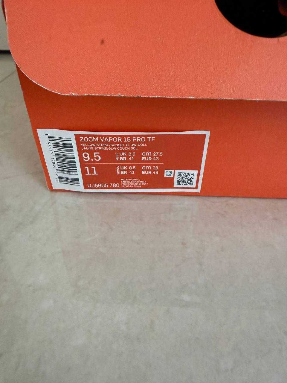 Zoom Vapor 15 PRO TF - 43 размер