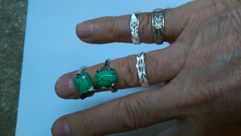 ocazie! inel de logodna nou argintat model deosebit