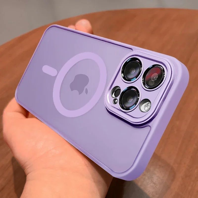 Матов MAGSAFE Кейс за Apple iPhone 16 / 16 Pro / 15 / 15 Pro Max