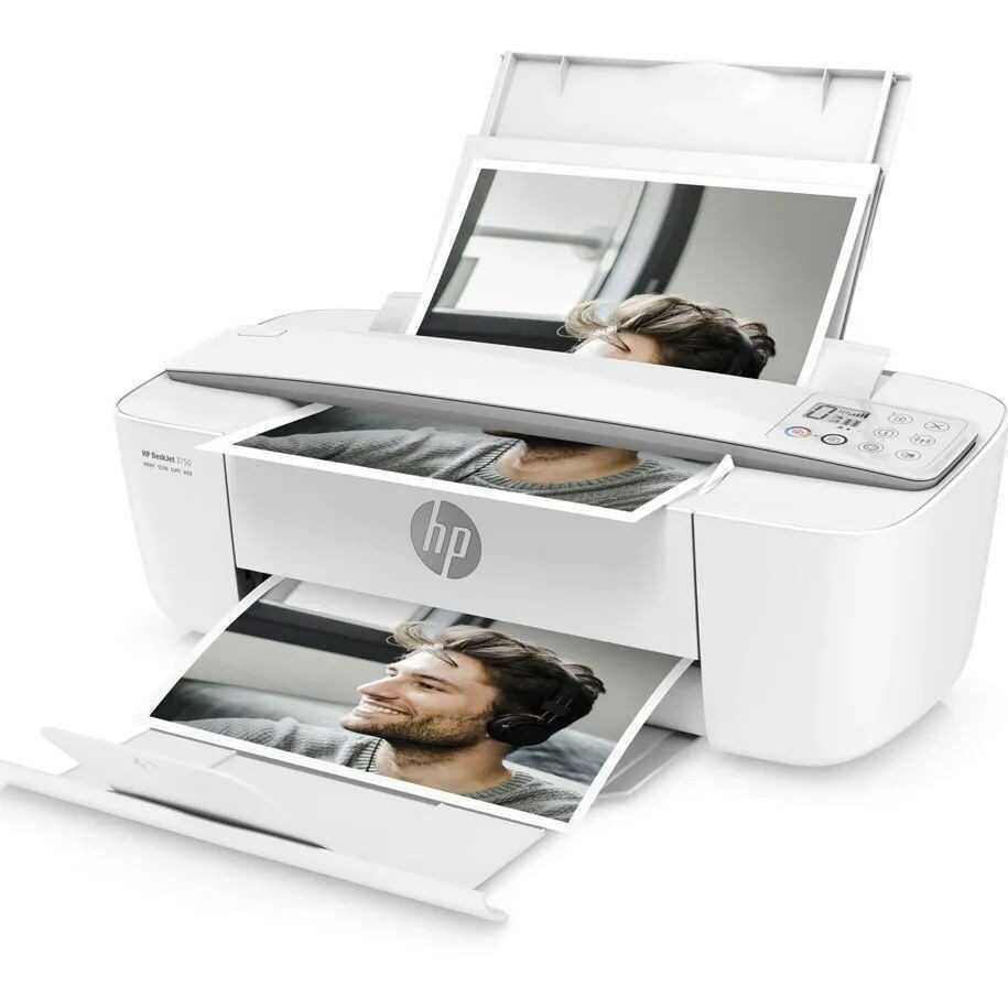 Мултифункционално устройство HP DeskJet 3775, 3 в 1, Wi-Fi