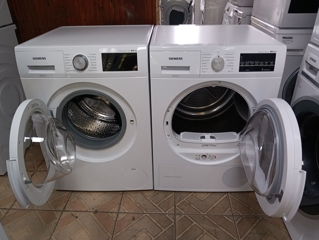 Комплект пералня и сушилня с термопомпа Сименс Siemens IQ 500 A+++