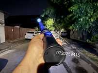 Lanternă ultra-puternică cu led tip laser profesionala SP-38-1