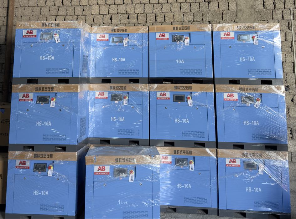 Компрессор с инвертором винтовой воздушный Первые руки Kompressor