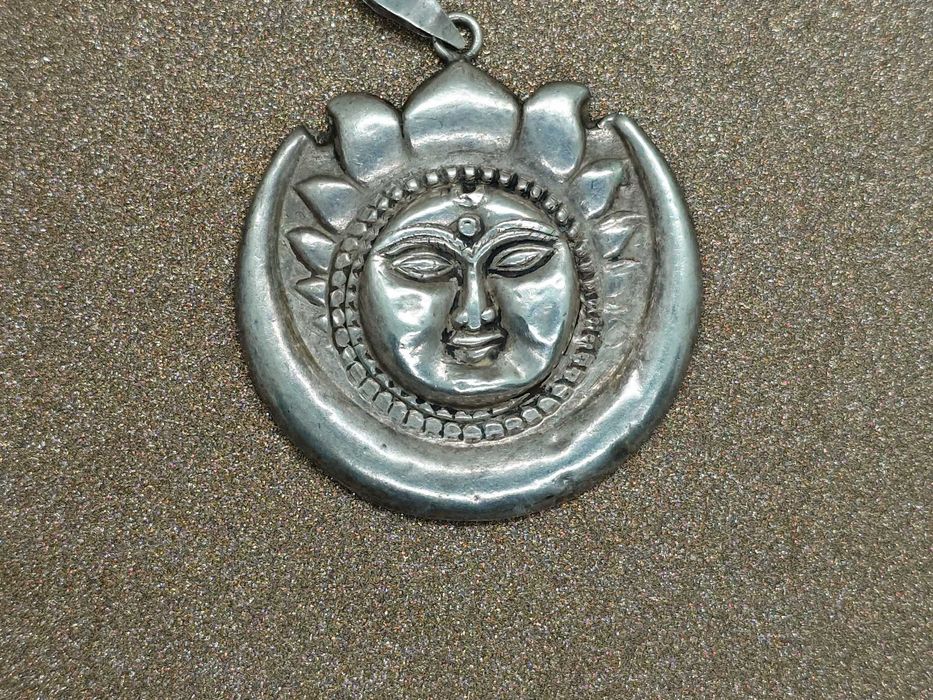 Pandantiv „Soare & Lună” din argint 925