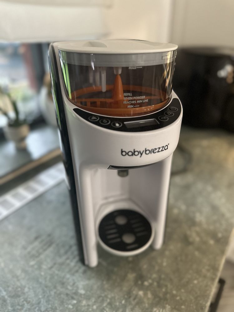 Espressor de Lapte Praf Formula Pro Advanced de la BabyBrezza Alb