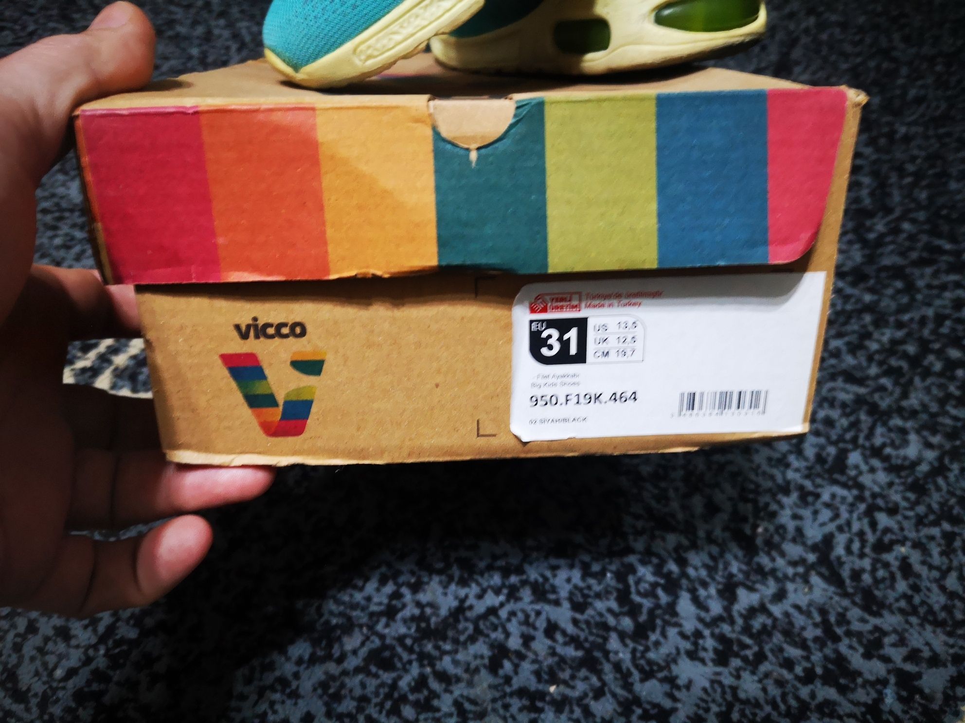 Кроссовки vicco для мальчика.