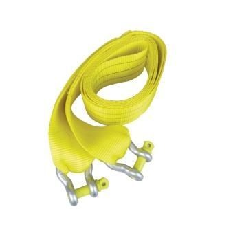 Chinga remorcare Carpoint Jumbo 10 Tone, 4 metri lungime, 9cm latime, cu 2 ancore cu blocare
