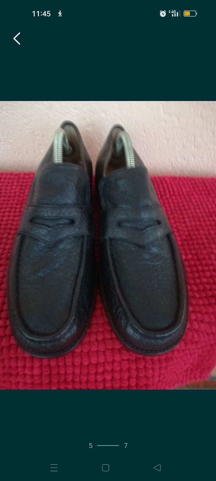 Mocasini noi nr 44 piele San Remo