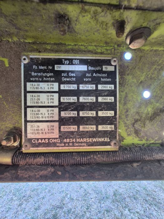 Claas Dominator 78 Classic