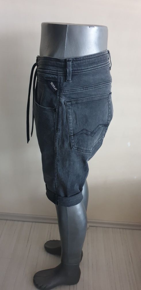 Replay Jeans Short Stretch / 31 - 32 ОРИГИНАЛ! Мъжки Къси Панталони!