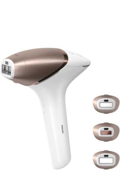 Epilator IPL Philips Lumea Seria 9000 BRI955/00, Senzor Smartskin, Nou