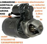 Electromotor  tractor CARRARO ,ARONA,Ferrary,Khd,Agritalia 2.8- 3.2kw