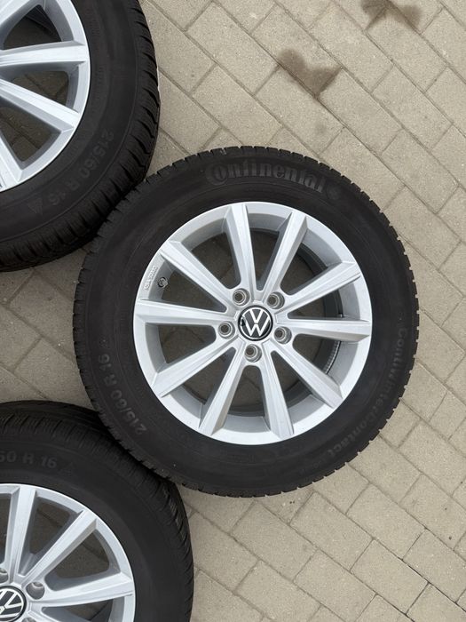 Jante Vw passat 2021 B8 B7 b6 originale 215 60 16 continental iarna