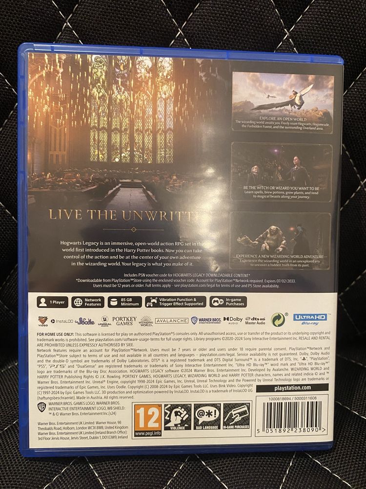 Hogwarts legacy PS5
