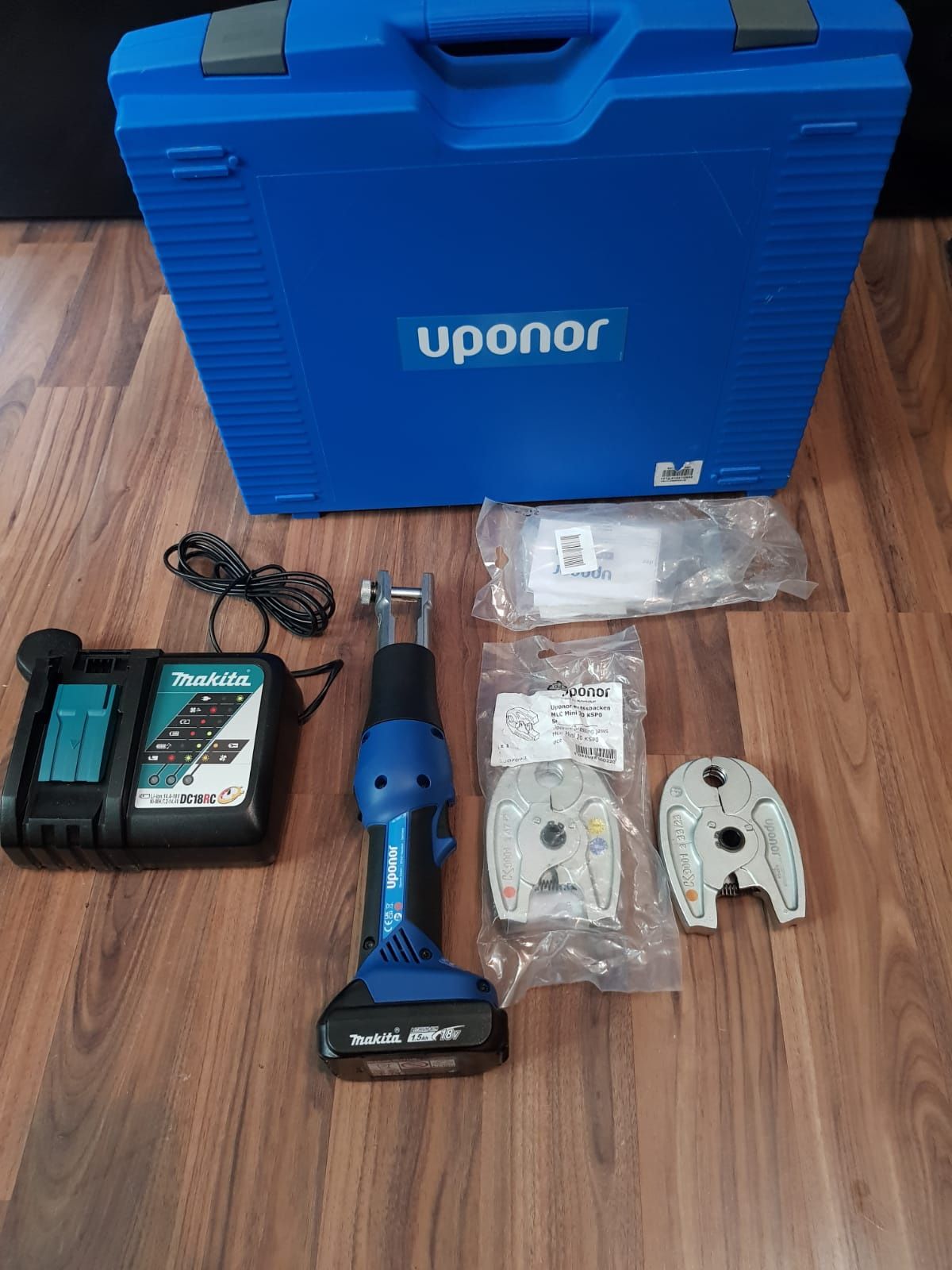 Klauke,uponor,presă de sertizat,NOUĂ.