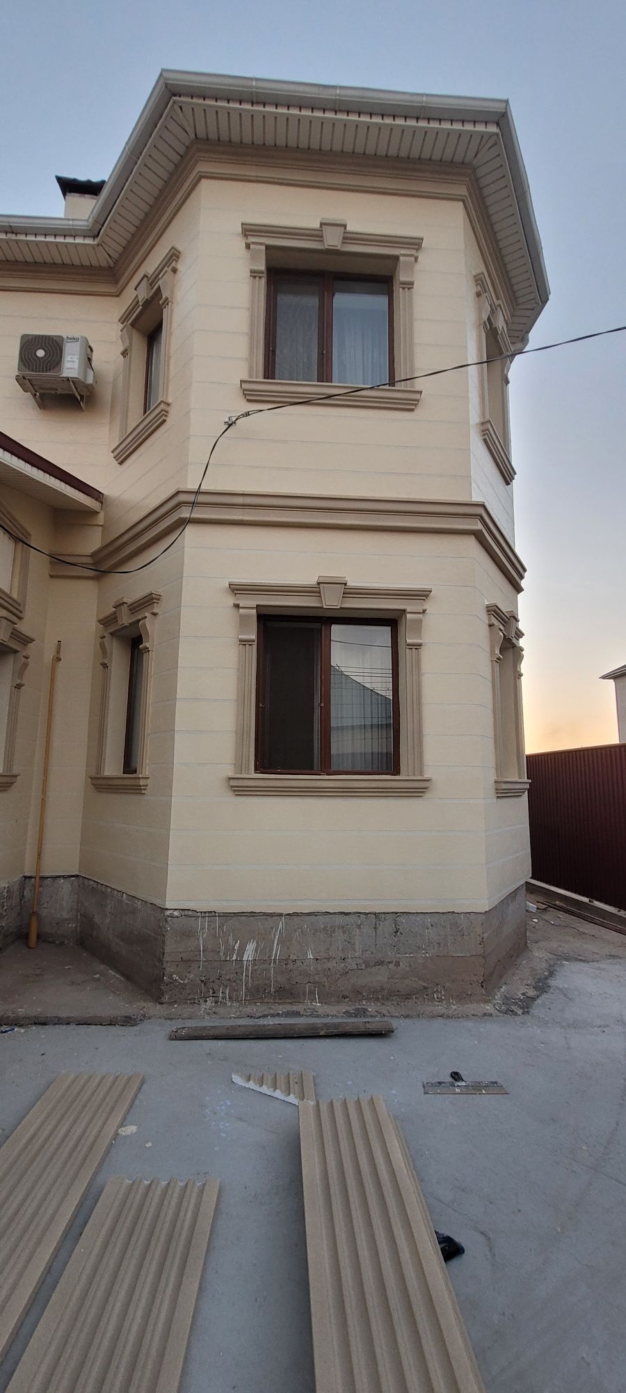 Травентин декор кызылорда пенопласт оконный обрамление, колонны,карниз