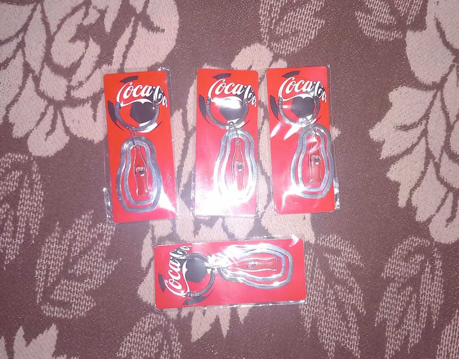 Coca Cola ключодържател 4 бр.