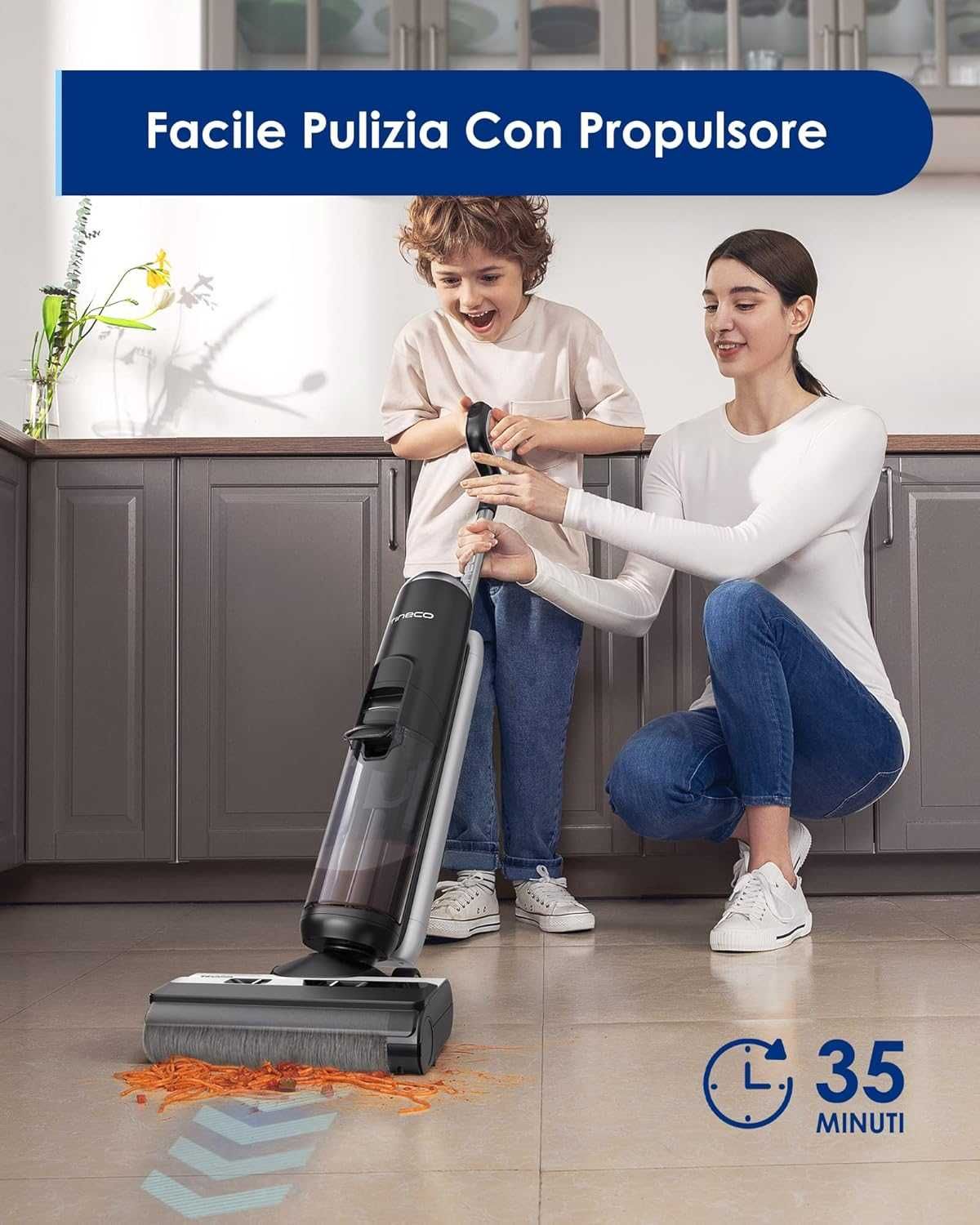 Прахосмукачка за сухо и мокро почистване Tineco Floor One S5 Smart