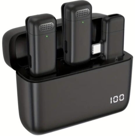 microfon lavalieră wireless pentru telefon