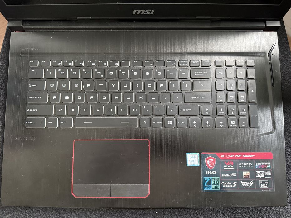 MSI GE73VR 7RF Raider