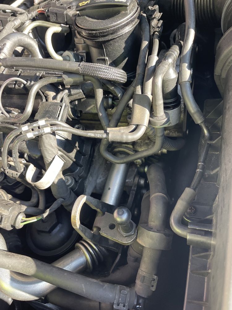 Двигател 1.6 TDI 105 HP тип CAYC55712 / турбо / картер / глава