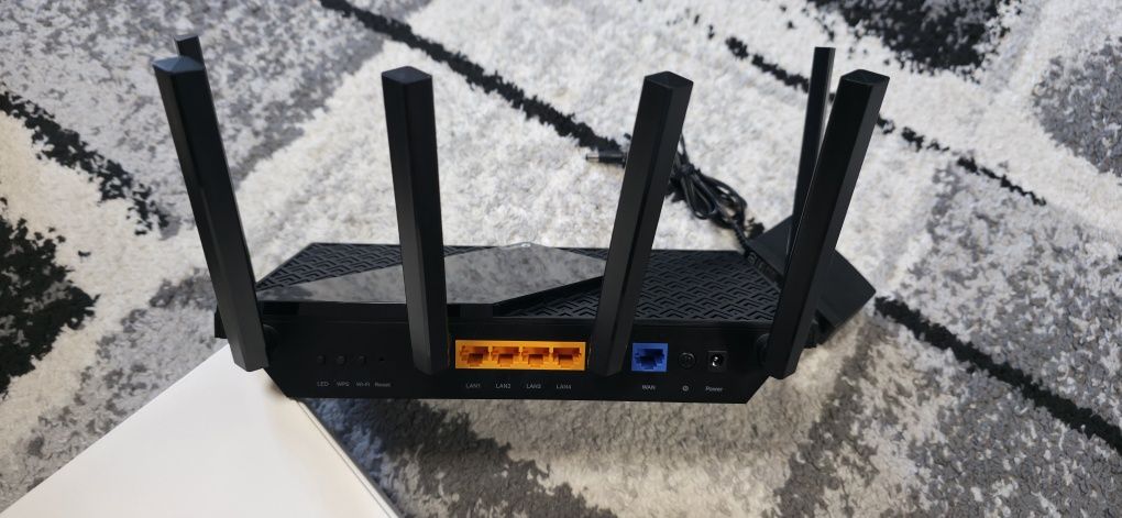 Безжичен рутер TP-Link Archer AX73, AX5400 Dual-Band Gigabit Wi-Fi 6,