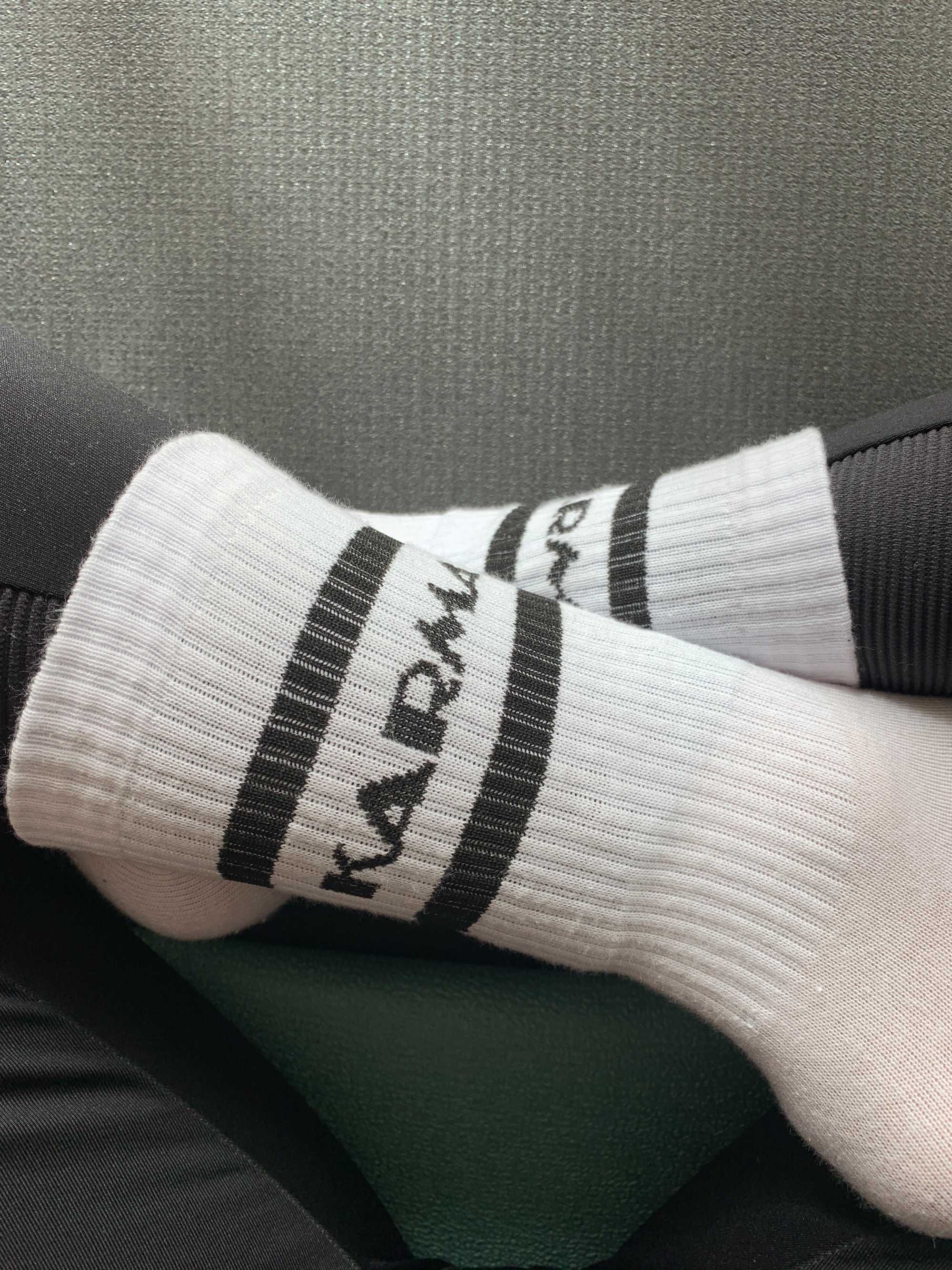 Бели чорапи - унисекс модел, Бели чорапи Карма