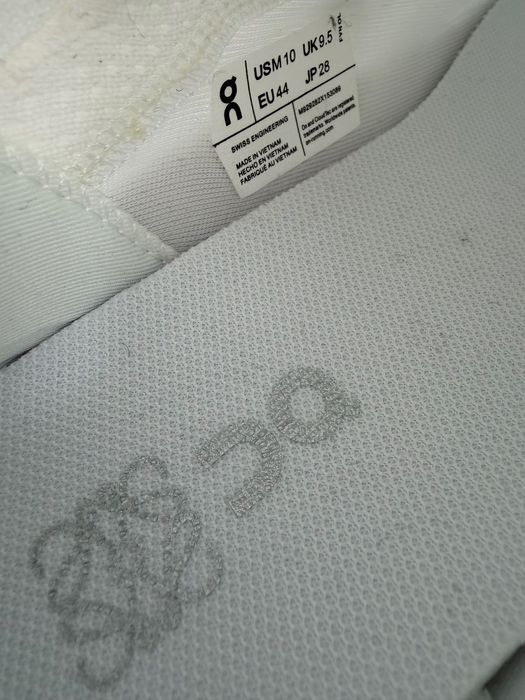 On Running x Loewe Cloudtilt All White sneakers 44