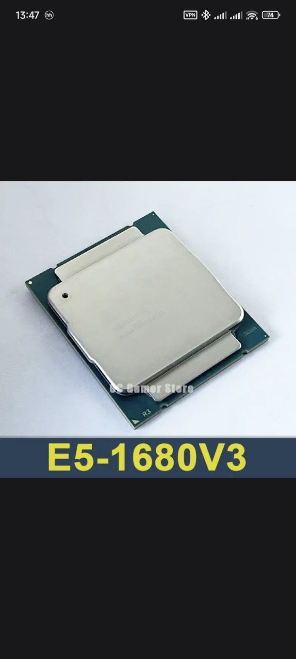 Intel Xeon e5 1680v3