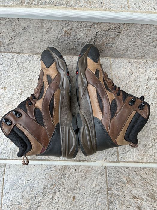 Обувки Ecco GoreTex Кожени 38 Туристически Свободен Стил