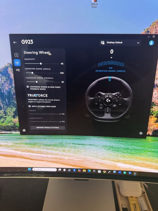 Volan Logitech G923 pentru Pc Ps5 Xbox ca nou