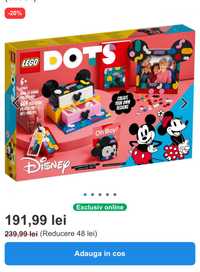 Lego dots mickey minnie, desfacut de fetita, nu a prezentat interes