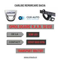 Carlige remorcare Dacia siguranta si calitate premium
