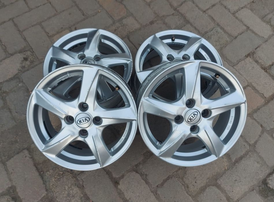 Set 4buc jante aliaj Kia R15 seria 6Jx15H2 ET 46 - 4x100