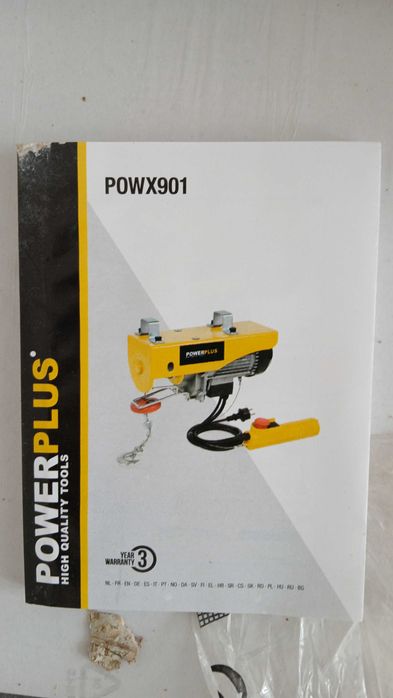 Electropalan POWX901 macara troliu