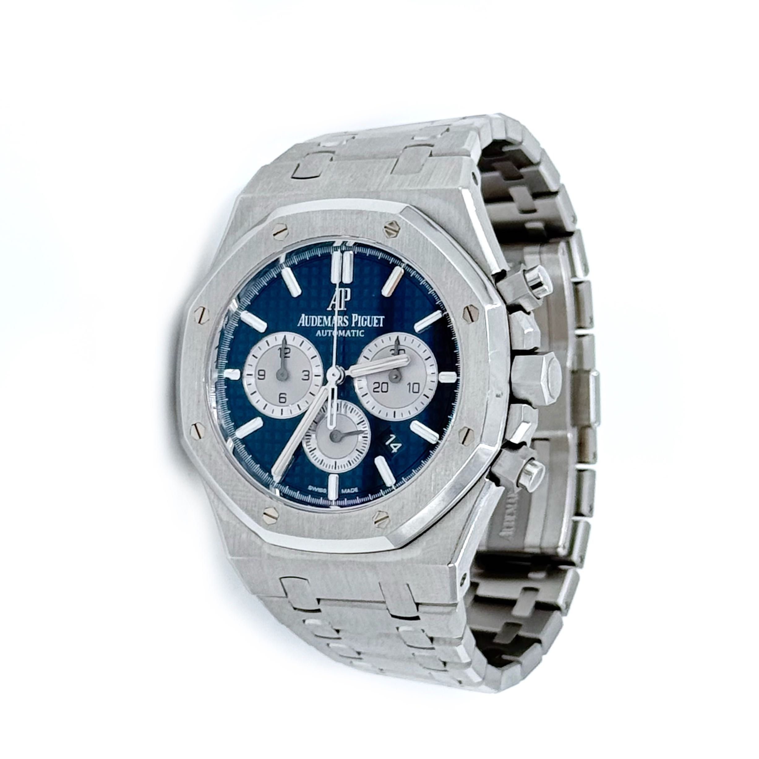 Audemars Piguet Royal Oak Chronograph Blue Dial 26331