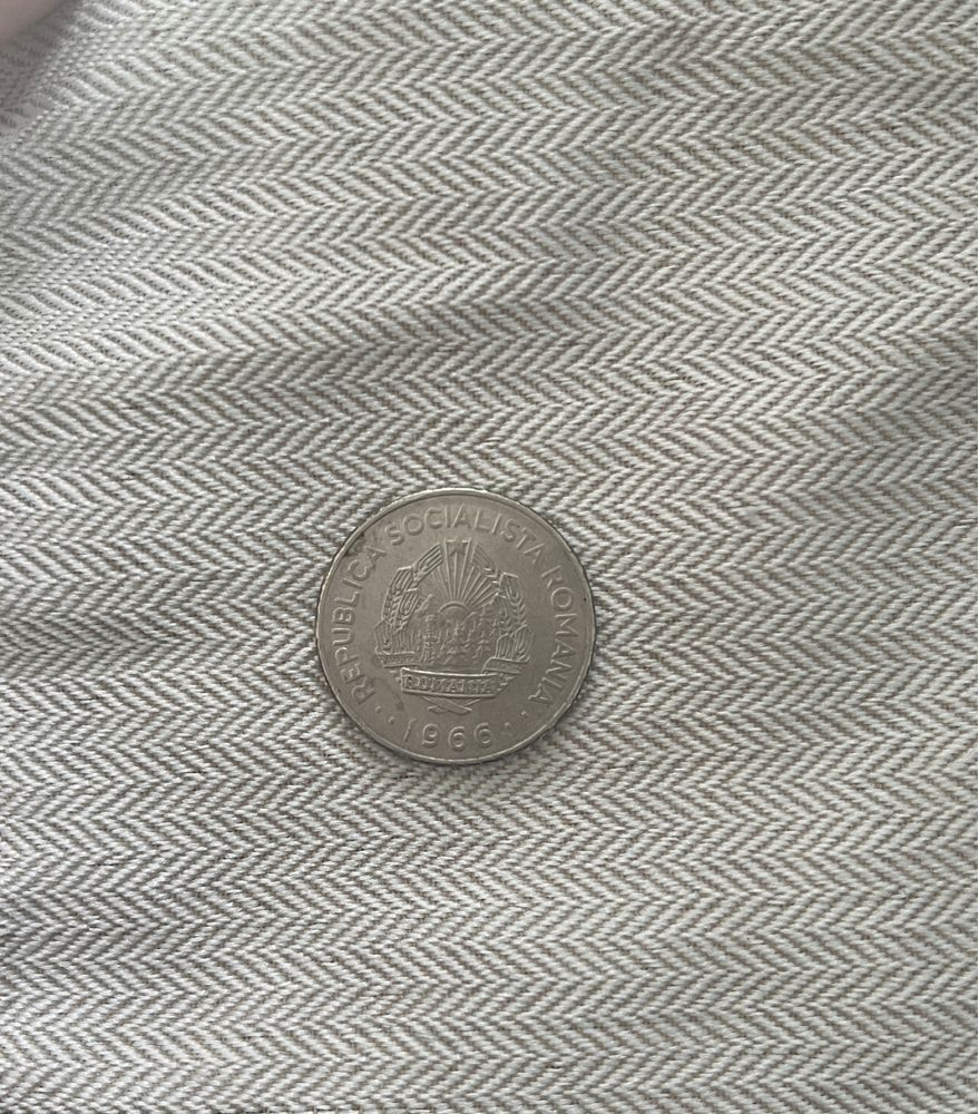 Moneda 1 leu  1966