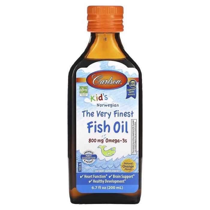 Carlson Kid's Kids The Very Finest Fish Oil omega 3 омега 3