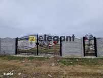 Teren intravilan, gard beton, porti, put forat, 500 mp, Popoveni